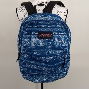 Jansport Superbreak Midnight Sky Fl Blue Floral